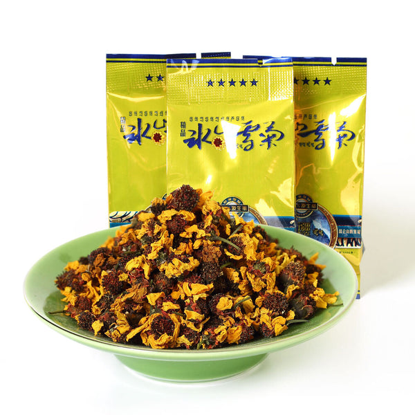 HelloYoung HELLOYOUNG Premium Snow Chrysanthemum Flower Tea Dried Kunlun Wild Herbal EZ-Bag