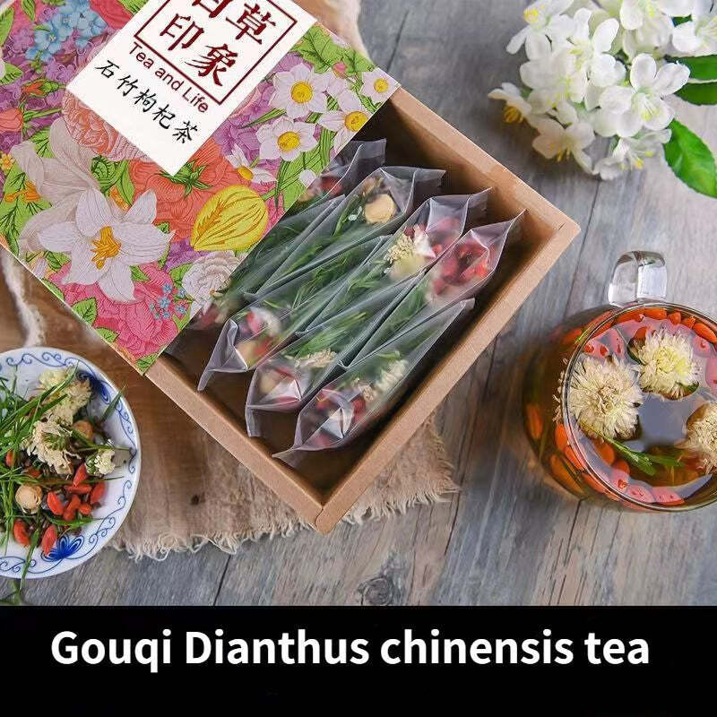 135g Gouqi Dianthus Chinensis Chrysanthemum Tea Chinese Herbal Tea Healthy Drink Secondary image