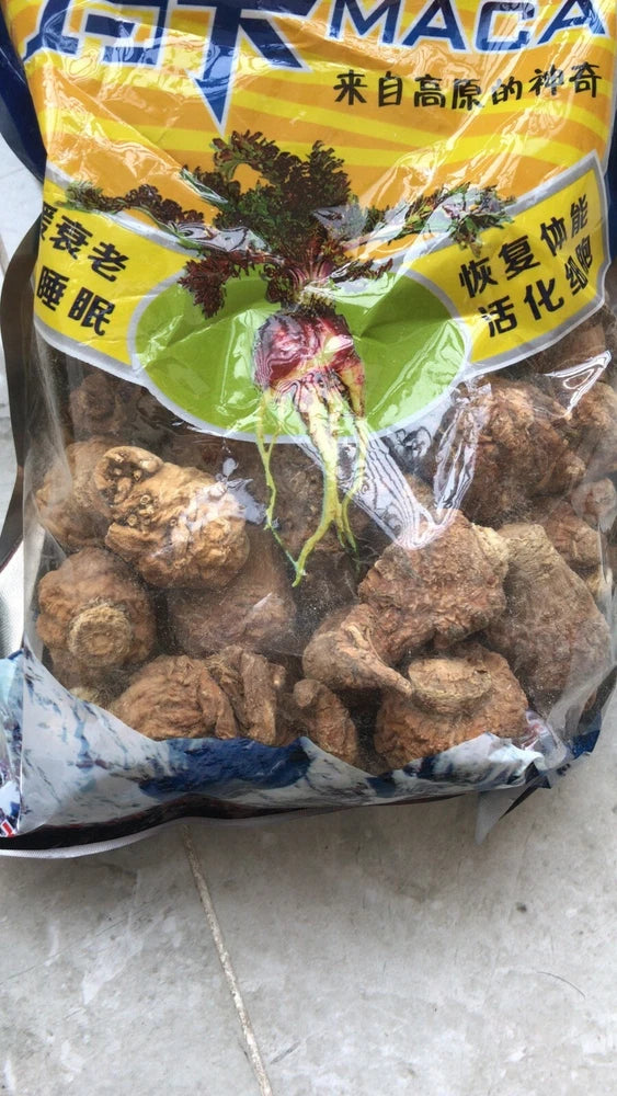 500g Weiße Maca Wurzel – 100% Natürlicher Wildkräutertee, Getrocknetes Maca