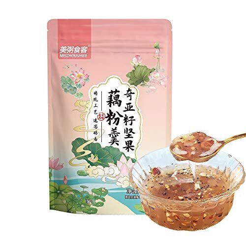 HelloYoung Nut Lotus Root Starch Soup Instant 500g/bag Chinese LIAN OU FEN GEN Breakfast Main image