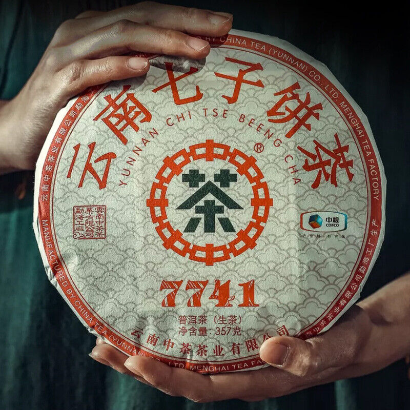 HelloYoung /Classic 7741 Raw Pu-erh Sheng Cha 357g Cake Zhongcha Pu'er Puer Tea Main image