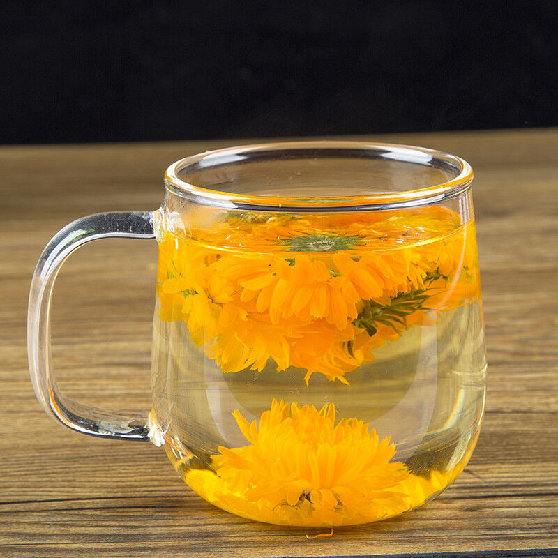 HelloYoung Chinese Marigold Tea,Calendula officinalis tea,flower Tea Dried Green Herbal Tea