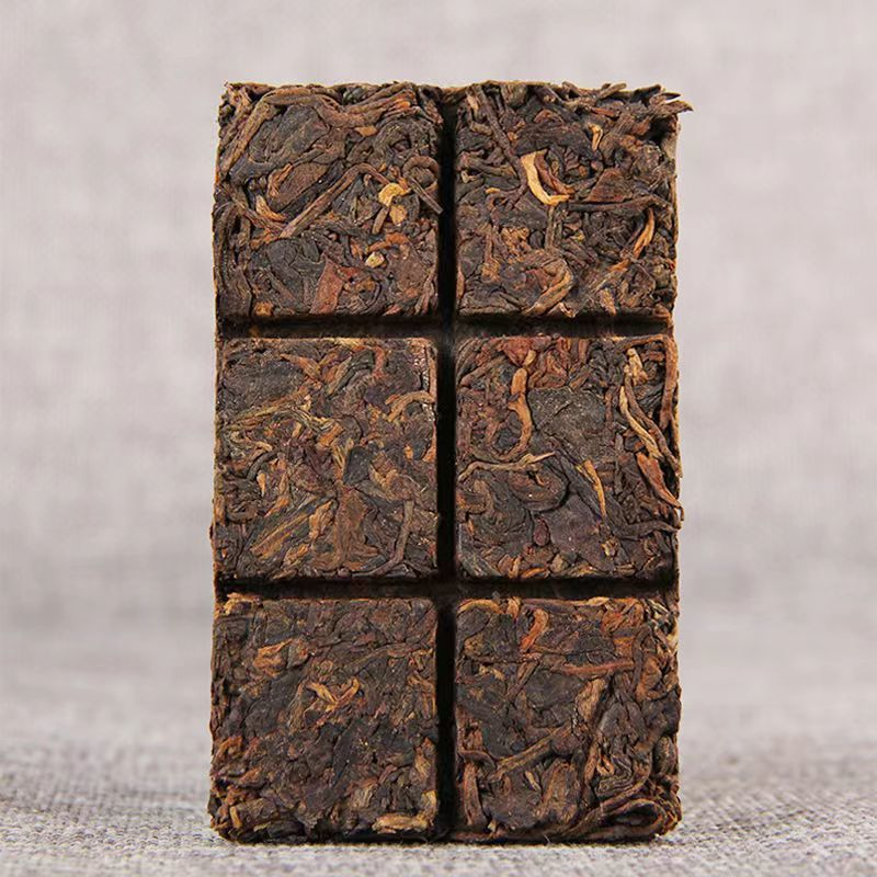 Mini thé pu-erh brut du Yunnan brique de thé d'arbre ancien thé Puerh 40g