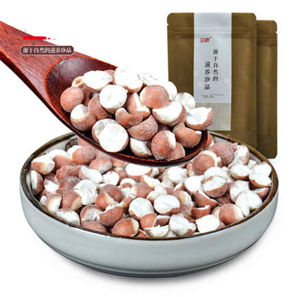 HelloYoung 500g organic high quality fox nuts barley Uriar Schleichanshi dried nuts Main image