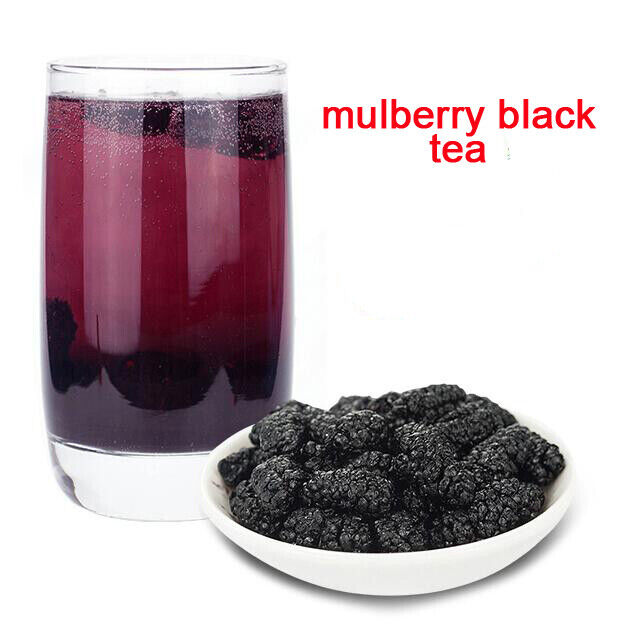 HelloYoung Tea50~500g wild Mulberry black tea farm Dried Fruit Tea Enriching Blood Health Care Main image