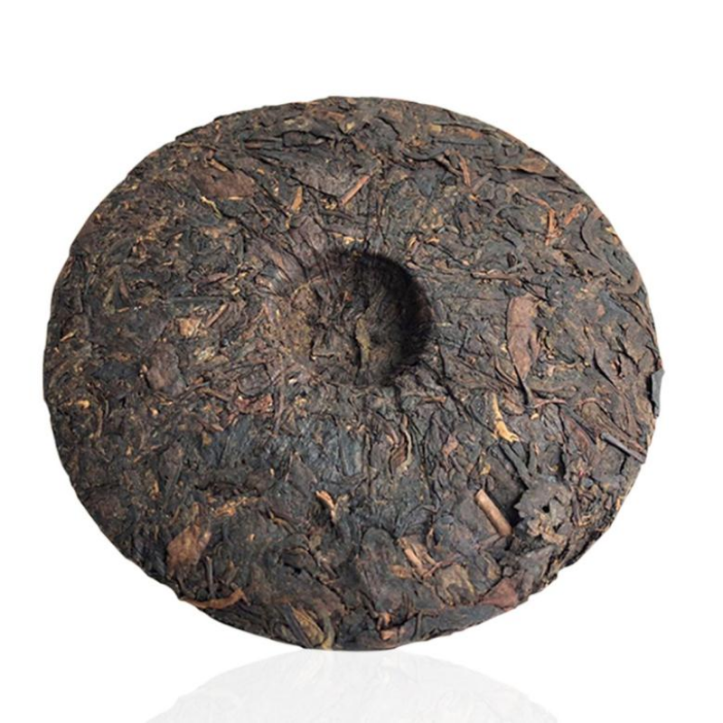 HelloYoung TeaYunnan Qizi Pu-erh Cooked Tea Cake Chinese Pu'er Black Tea 357g Ripe Puerh Tea