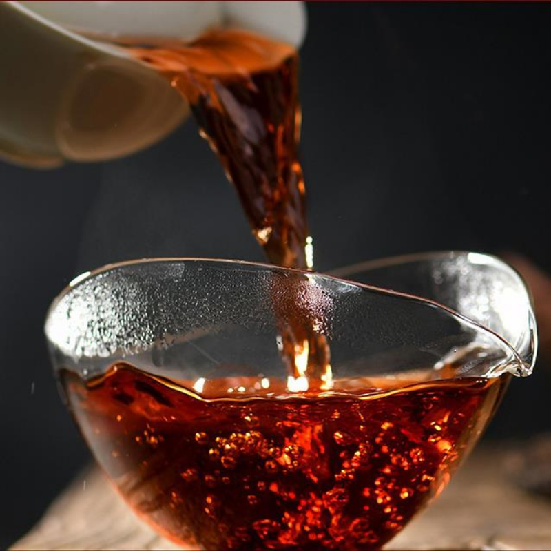 710g Aged Puerh Ripe Tea Iceland Cooked Pu-erh Tea Cake Yunnan Pu'er Black Tea