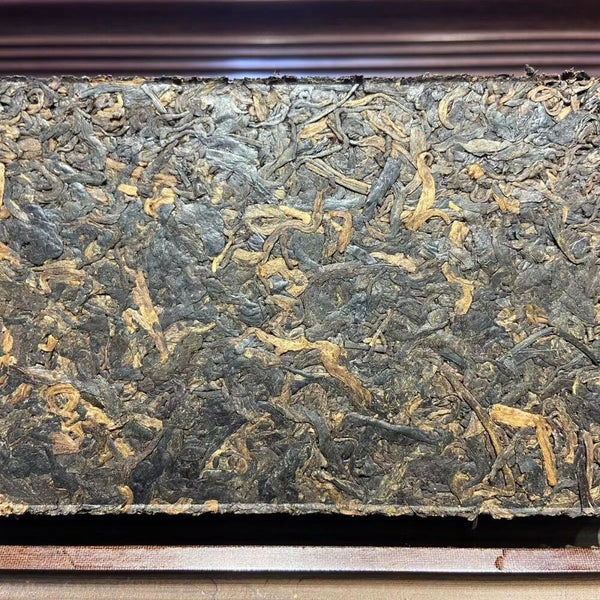 HelloYoung Ripe Pu-erh Tea Brick Menghai Old Tree Pu-erh Tea Top Pu'er Tea 250g Laobanzhang