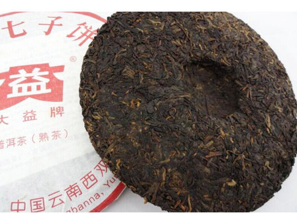 HelloYoung ORIGINAL TAETEA Menghai Dayi 7572 Classic Shu Ripe Pu Er Puer Pu Erh 357g