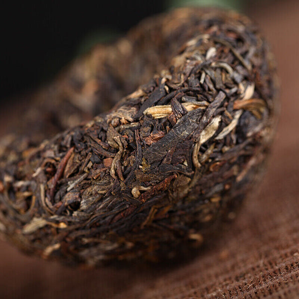 HelloYoung Pu'er Tea Xiaguan A Character TuochaCha100g/Box Jia Zi Tuocha *Yunnan