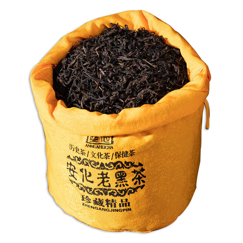 HelloYoung Tian Jian in Cotton Bag Heavenly Tips Hunan Anhua Tianjian Hei Cha Dark Tea 500g