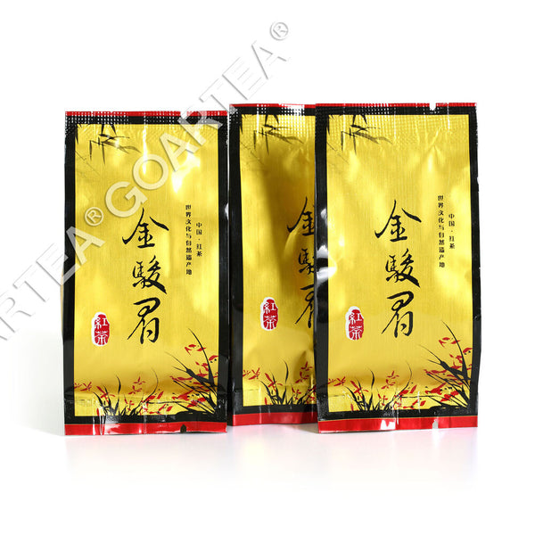 HelloYoung Tea50G 5Pcs*5g Nonpareil Supreme Organic Jinjunmei Golden Bud Eyebrow Black Tea