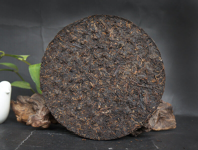 HelloYoung Big Snow Shang Pin Golden Ribbon * Yunnan Xiaguan Puer Ripe Pu-erh Tea 357g