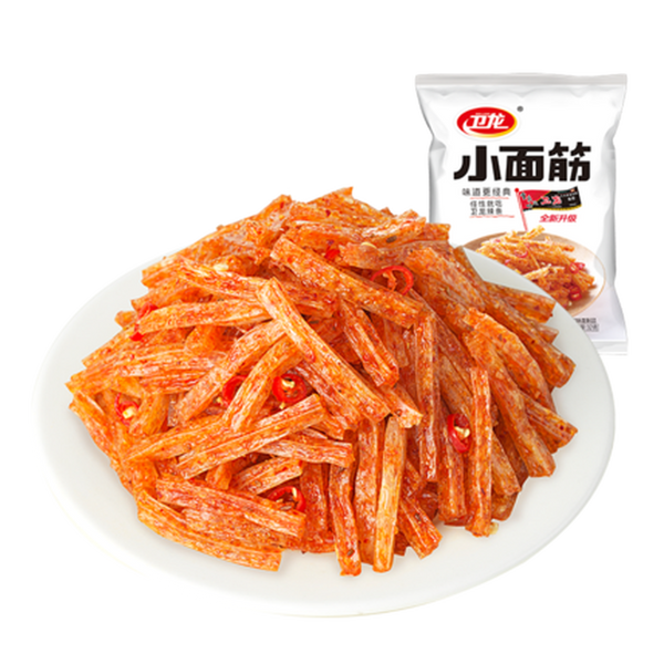HelloYoung 312g Genuine Gluten Gluten Free 12bags*26g Weilong Specialty Spicy Snack Food