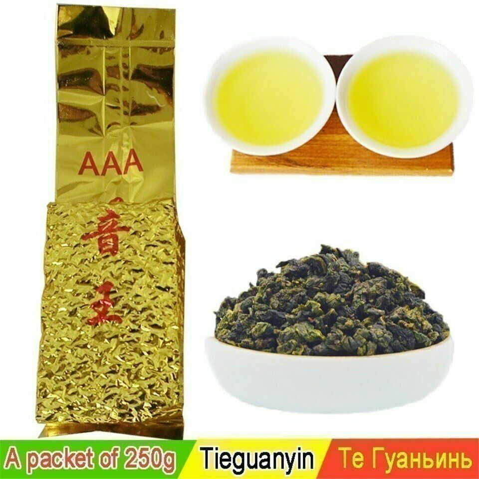 Premium Tie Guan Yin Oolong Tea Strong Aroma China Fujian Anxi Iron Goddess 250g Main image