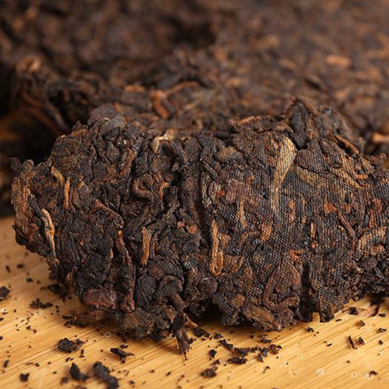 100g Yunnan Pu-erh Ripe Tea Small Cake Big Tree Cooked Puerh Tea Pu'er Blakc Tea