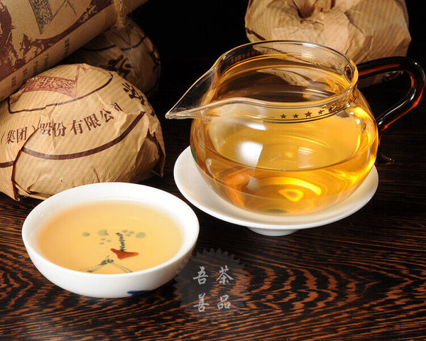 HelloYoung Year Horseback Tuo Cha * XiaGuan TuoCha Pu'er Pu Erh Tea RAW Sheng 500g