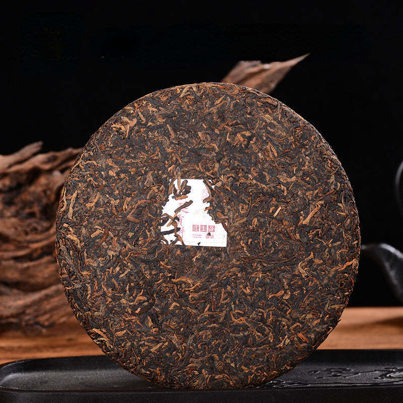Gâteau de thé cuit Pu'er Palace thé mûr pu-erh thé noir chinois Pu'er 357g