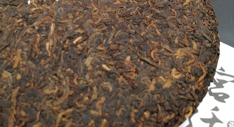 HelloYoung Yunnan Tong Qing Hao Yiwu Mt. Old Tea Puerh Tea Cake Ripe Puer Cooked 357g