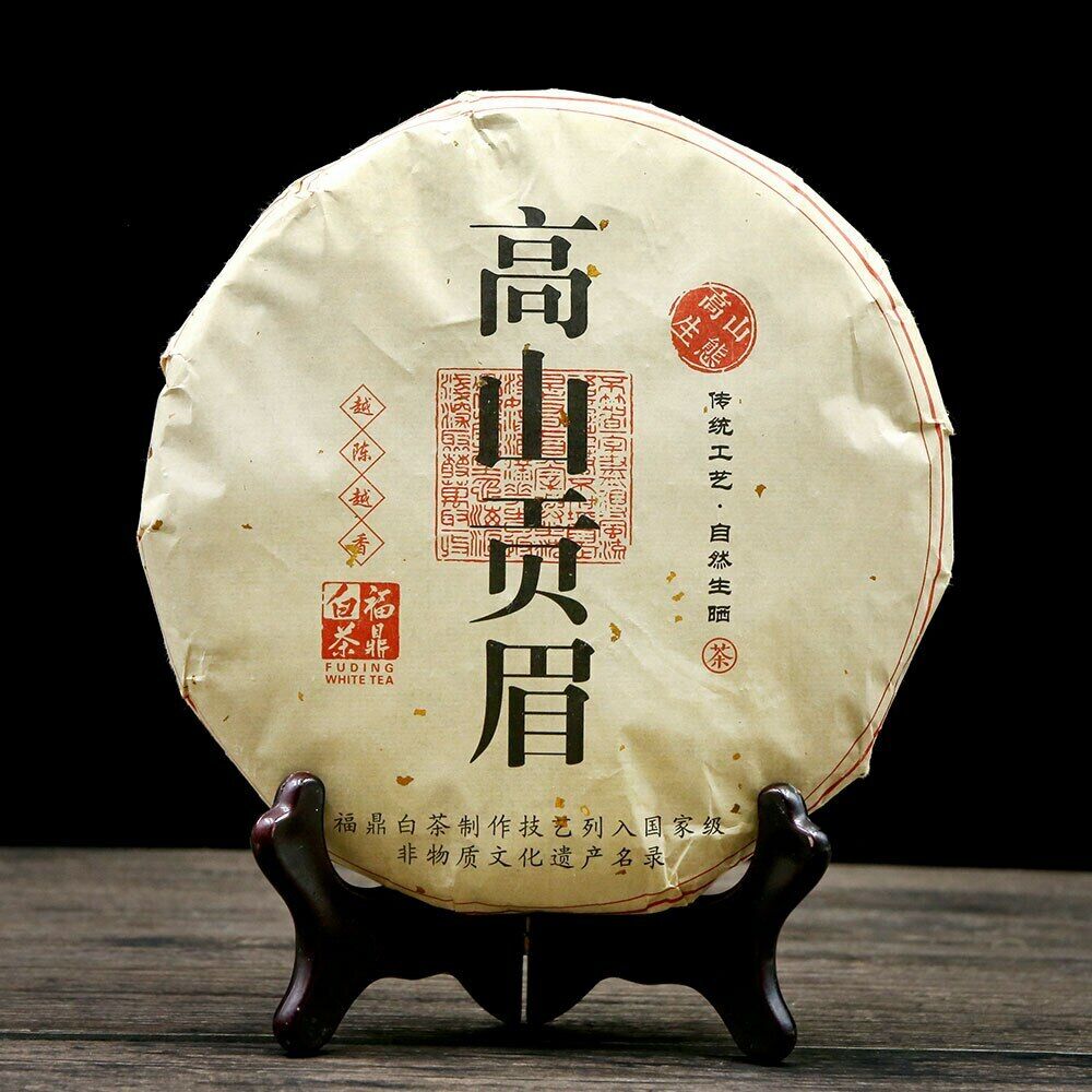 HelloYoung Fuding High Mountain White Tea Gong Mei Tribute Eyebrow 350g Main image
