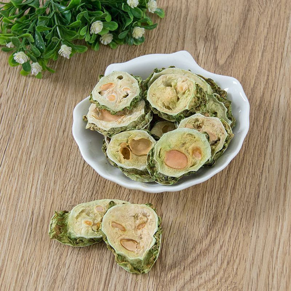 HelloYoung Dried Bitter Gourd Tea Slice Squash Momordica Charantia Herbs tea lose weight
