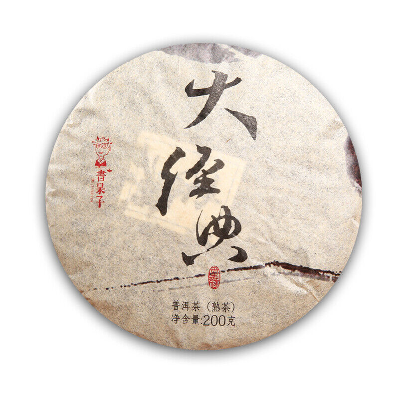 HelloYoung Dr. Pu'er Tea Great Classical Puer Shu Puerh Chinese Pu-erh Cake 200g Ripe
