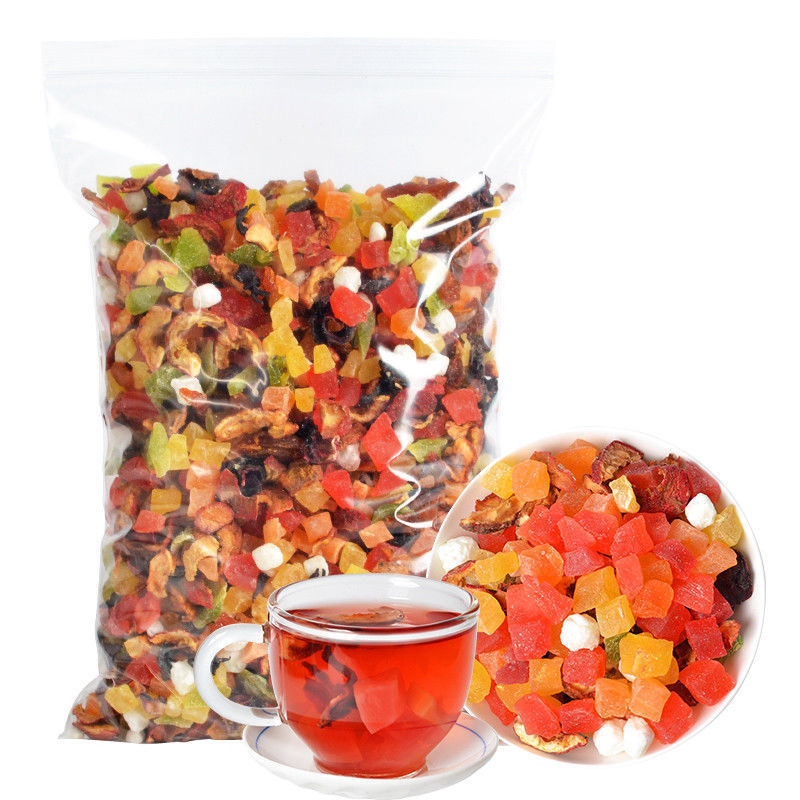 HelloYoung 50-1000g Fruit Herbal Tea Chinese Dried Fruit Bit Grain Mixed Flower Fruit Tea