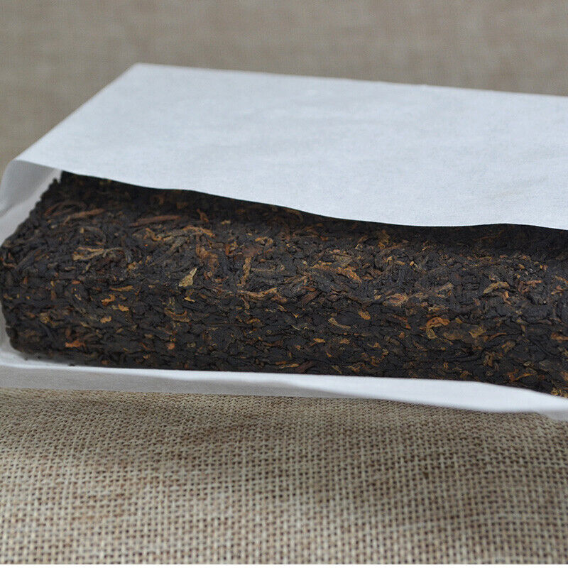 TAETEA Menghai Dayi Pu-erh Tea Brick 250g/8.8oz Ripe Puer Pu'er 1601 Batch