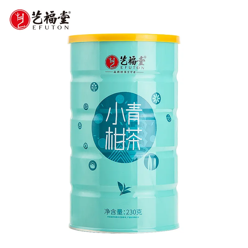 HelloYoung EFUTON Brand Chenpi Orange Pu'er Yunnan Pu-erh Tea Stuffed Tangerine Ripe 230g