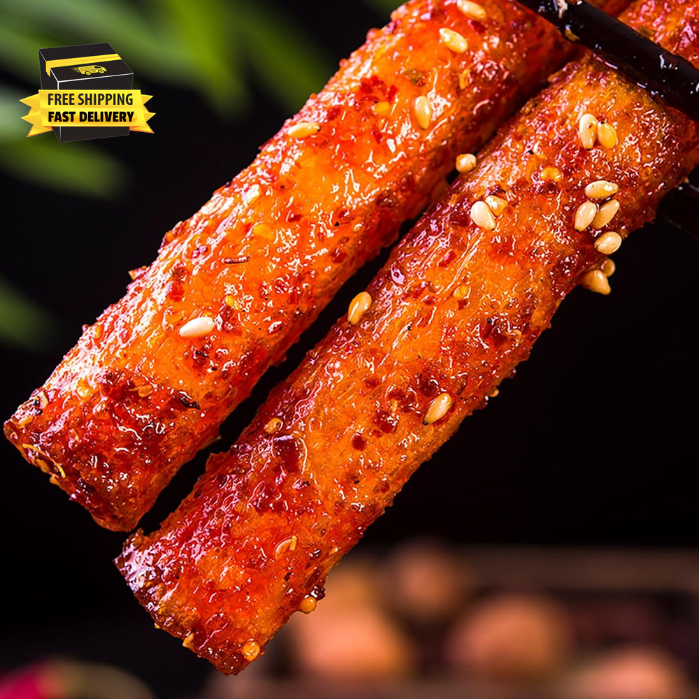 Latiao Spicy Strips 3 Packs Latiao Spicy Gluten Classic Chinese Snack Food
