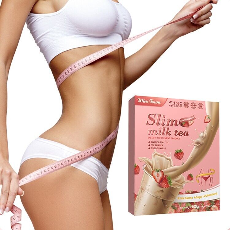 Slim Milk Tea - Strawberry Flavor Fat Burner, Effective Supplement Main image