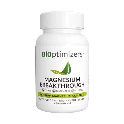 BiOptimizers Magnesium Breakthrough Supplement 4.0 - 60 Capsules Main image
