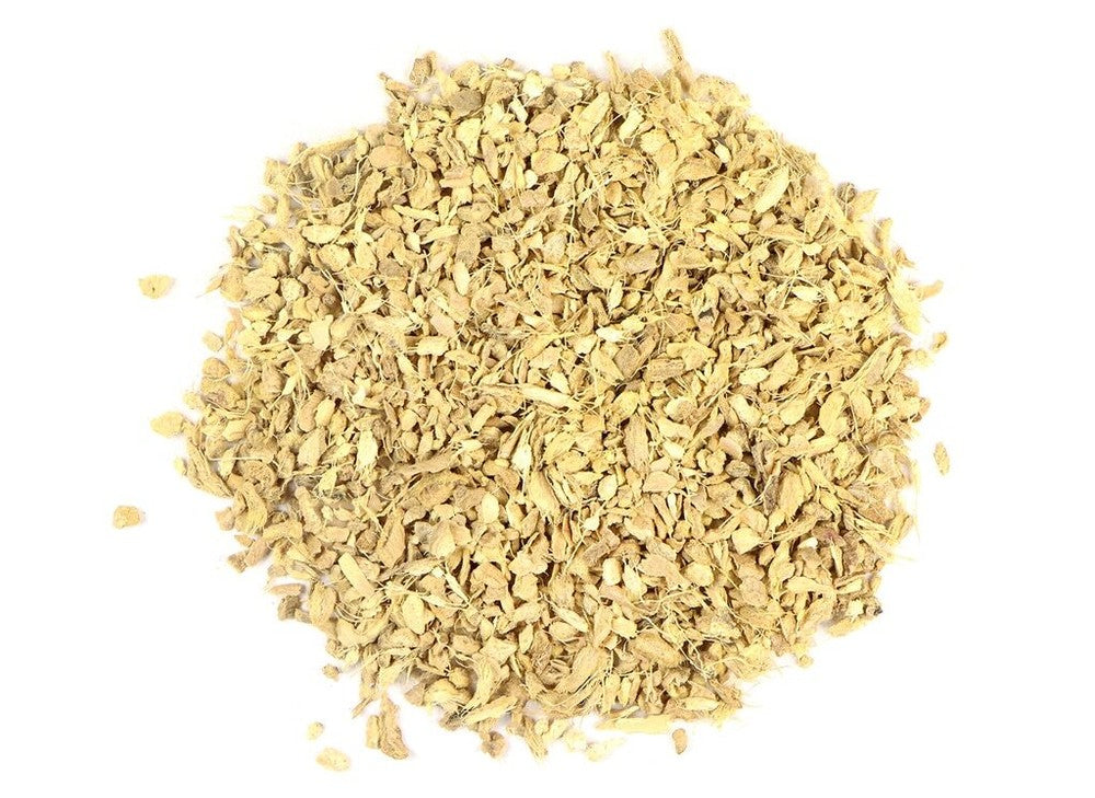 A-Grade Ginger Root Dried Cut Tea Infusion, Premium Quality Secondary image