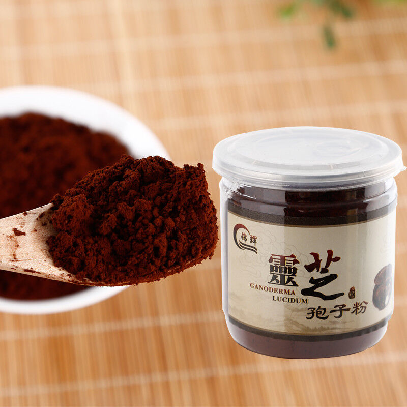 HelloYoung Natural Top Reishi Mushroom Powder Ganoderma Lucidum Lingzhi Spore Powder Herbs Main image