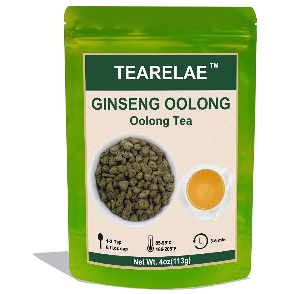 HelloYoung TEARELAE Ginseng Oolong Tea Rich Floral Aroma Help Restore Energy 113g Main image
