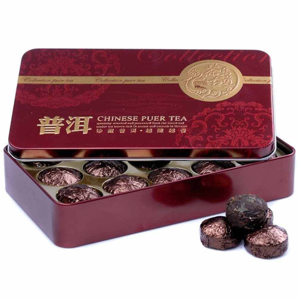 HelloYoung /Glutinous Rice Ripe Mini Puer Puerh Tea Shu Puerh Tuocha Gift Pack 75g Main image