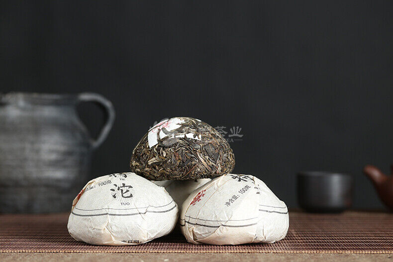 HelloYoung XIAGUAN Xia Guan Te Tuo Pu-erh Tea Tuo 500g Raw Te Ji Tuo Cha Premium Grade