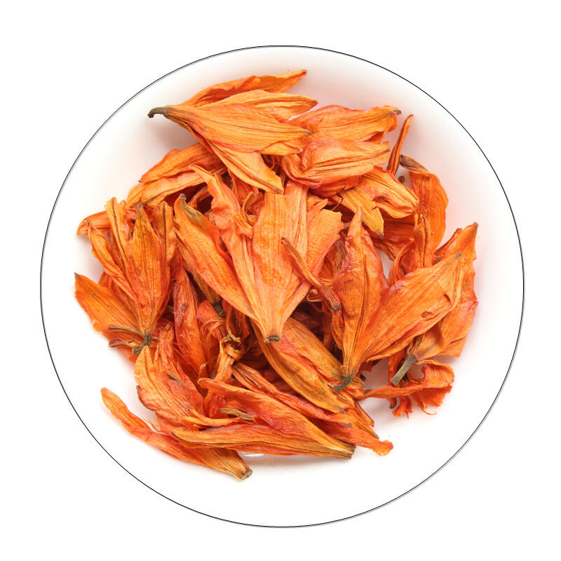 HelloYoung 50~500g China Lily Dried Flower Tea Natural Flower Herbal Tea Lilium Help Sleep