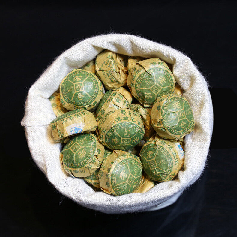 HelloYoung Laocang Mini Shen Puer Tuo Cha Original Taste Sheng Puerh Tuocha