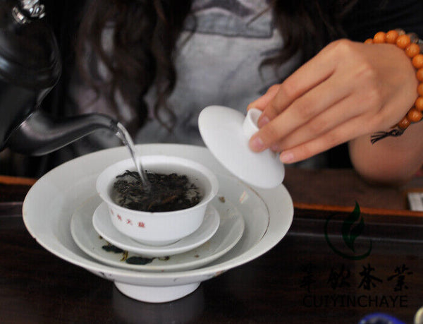 HelloYoung Year Xiaguan Te Ji Tuo Cha Raw Pu'er Premium Grade Pu-erh Tea Tuocha 500g