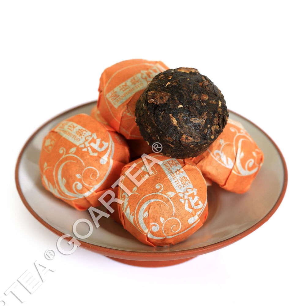 HelloYoung HELLOYOUNG Orange Peel Citrus Flavored Mini Ripe Cake puer Pu'er Pu erh Tea Main image