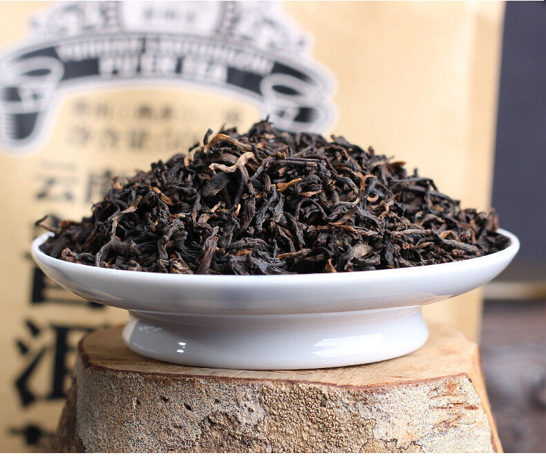 HelloYoung YUNNAN LAOTONGZHI PU'ER TEA Loose Puer Tea Ripe Grade AAA Pu-erh Tea 500g