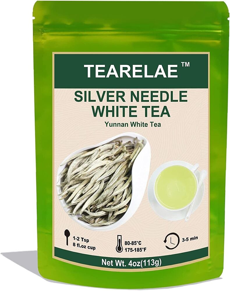 HelloYoung TEARELAE Silver Needle White Tea 113g Yunnan Bai Hao Yin Zhen Main image