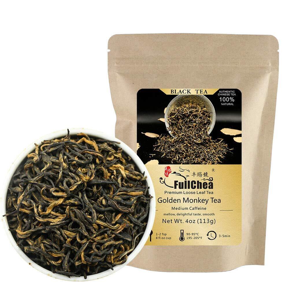 HelloYoung TeaFullChea Tea Golden Monkey - Fujian Black Tea Golden Tea 113g Main image