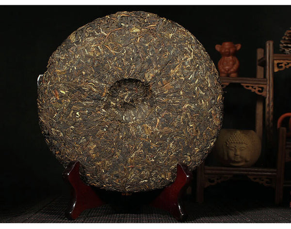 TemuTea 357g Yunnan Bulang Mountain Pu-erh Old Tea  Pu'er Tea Raw Tea