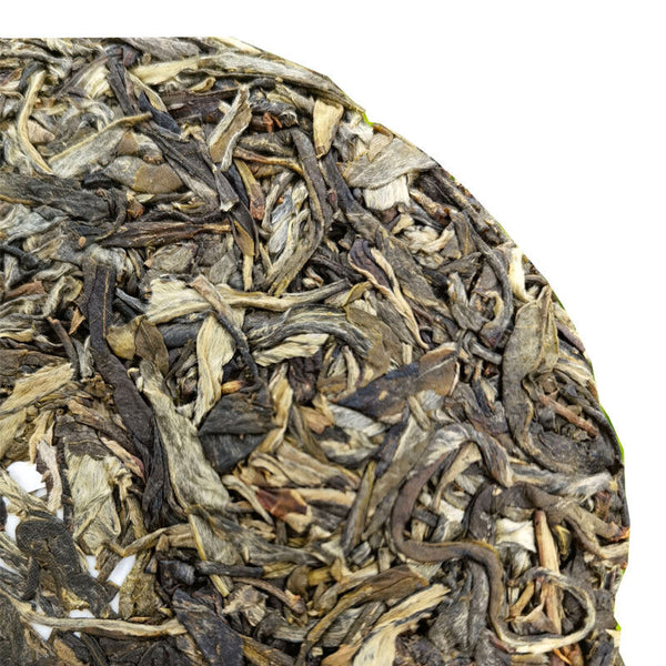 HelloYoung Puerh Sheng Tea Pu'er Green Tea 357g Menghai Pu-erh Tea Cake Xigui Old Tree