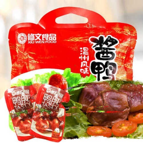 480g Food Snack Vacuum-packed Duck Tongue 中年小鸭舌-