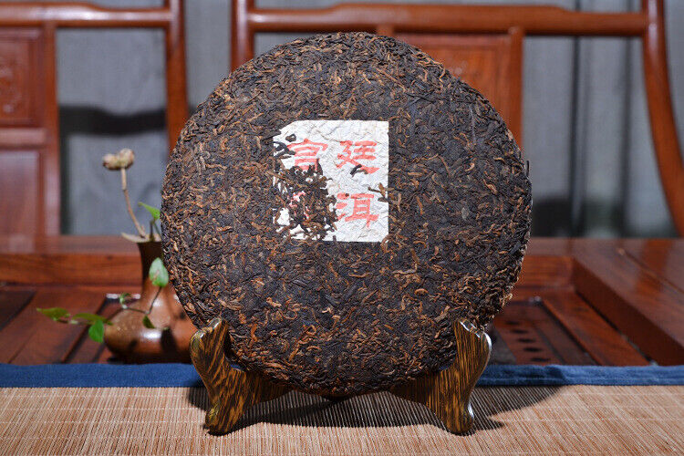 HelloYoung Yr Yunnan Bulang Mt. Gong Ting Pu-erh Golden Buds Pu'er Puer Tea Ripe 357g