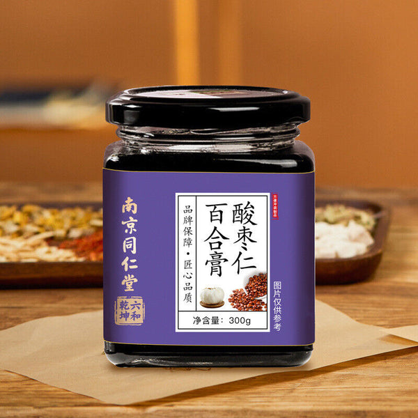 同仁堂酸枣仁百合膏桑椹茯苓膏300g TongRenTang Sour Jujube Kernel Lily Paste