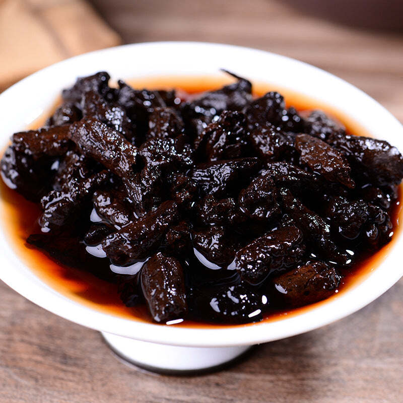 500g Yunnan Pu-erh Ripe Tea Suiyinzi Old Puerh Tea Chinese Old Tree Pu'er Tea